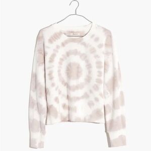 Madewell Tie-Dye Crop Sweatshirt
